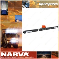 Narva 12V LED Rotating Strobe Utility Bar - 1.2m with Forward Indicators 85071AF