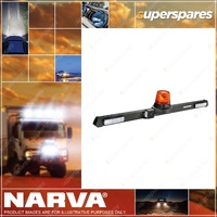 Narva 12V LED Rotating Utility Bar - 1.2m with Squawk Reverse Alarm 85070B-LED