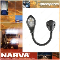 Narva Brand 9-33V LED Red/White Reading Lamp Map Light - Blister Pack