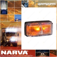 Narva LED Side Directional Indicator Amber w/ Black Base Clear Lens & 2.5m Cable
