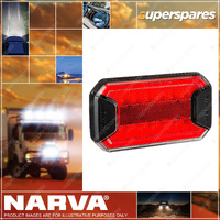 Narva 9-33V LED Stop/Tail Lamp With In-Built Reflector Coloured Lens