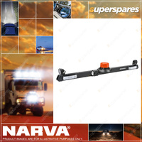 Narva 12V LED Rotating Strobe Bar - 1.2m Forward Indicators Squawk Reverse Alarm