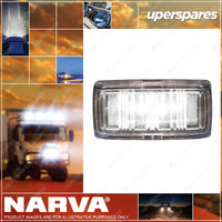 Narva 9-33V LED Front End Outline Marker - White with Black Base & 0.5M Cable