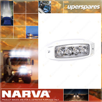 Narva 9-33V Led Mini Underwater Lamp - Blue Output with White Housing