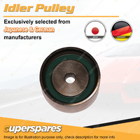 1x Superspares Idler Pulley for Kia Optima GD 2.5L 2.7L V6 Petrol 2001 - 2006