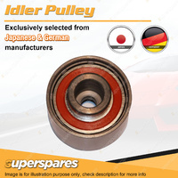 1x Superspares Idler Pulley for Daihatsu Rocky 2.8L OHV 8V 4Cyl Diesel 1985 - 99