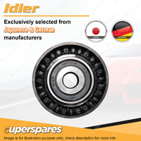 1x Idler Pulley for Fiat Scudo DIT / 88KW 2.0L DOHC 16V 4Cyl Diesel 2008 - ON