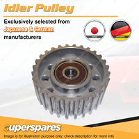 1x Superspares Idler Pulley for Toyota 4 Runner LN130 Bundera Dyna LY Hiace LH