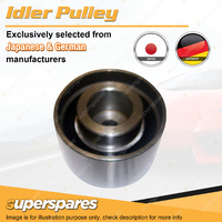 1x Superspares Idler Pulley for Nissan 300ZX Z32 3. 0L V6 Petrol 89 - 97 NBT237