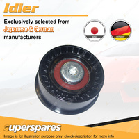 1 Superspares Idler Pulley for GMH Holden Astra AH TS Barina SB XC Tigra Viva JF