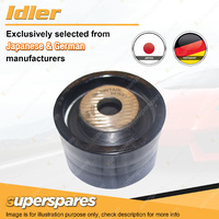 1x Superspares Idler Pulley for Ford Mondeo HA HB HC 2.0L 4Cyl DOHC 16V NBT571