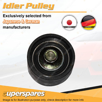 1x Superspares Idler Pulley for Ford Mondeo HC HB HD HE 2.0L 4Cyl 16V NBT576