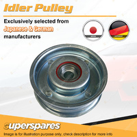 1x Superspares Idler Pulley for Mitsubishi Outlander ZG ZH CW6W 3.0L 6B31 NBT615
