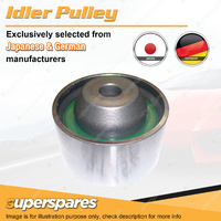1x Idler Pulley for Great Wall X240 V240 2.4L SOHC 16V 4Cyl Petrol 4G69S4N