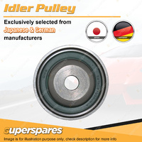 1x Superspares Idler Pulley for Mitsubishi Grandis BA Lancer CH Outlander ZF