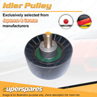 1x Idler Pulley for GMH Holden Barina TK 1.6L DOHC 16V 4Cyl F16D3 2006 - 11