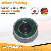 1x Idler Pulley for Mitsubishi Grandis BA 2.4L Lancer CH EVO 2.0L DOHC 16V
