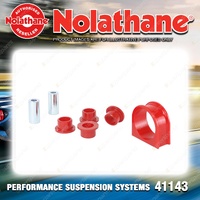 Nolathane Front Steering Rack & Pinion Mount Bush Kit for Lexus IS GXE10 JCE10