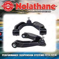 Nolathane Front Lower Control Arms LH+RH for Nissan Navara D22 4WD 1997-2015