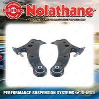 Nolathane Front Lower Control Arms LH+RH for Toyota Kluger GSU40 GSU45 07-14