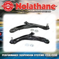 Nolathane Front Lower Control Arms LH+RH for Toyota Prius C NHP10 Yaris P130 P90