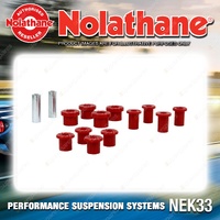 Nolathane Rear Leaf Spring - Bushing Kit for Mitsubishi Triton MV 2023-On