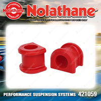 Nolathane Front Sway Bar Mount - Bush Kit 33.5mm for Mitsubishi Triton MV 23-On