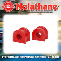 Nolathane Front Sway Bar Mount - Bushing Kit 24mm for Vauxhall VXR8 2007-2013