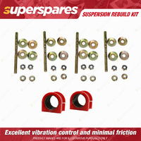 Front Sway Bar Link + 27mm Sway Mount Bushes kit for FORD FALCON EA EB ED