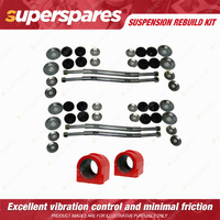Front Sway Bar Link + 27mm Sway Mount Bushes kit for HOLDEN COMMODORE VT VX VU