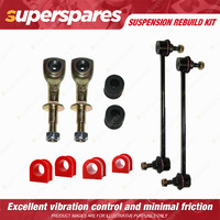 Front & Rear Sway Bar Link + Sway Mount Bushes Rebuild kit for FORD MONDEO HA HB