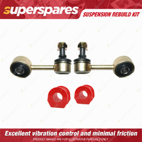 Front Sway Bar Link + 26.5mm Sway Mount Bushes for MITSUBISHI PAJERO NH NJ NK NL