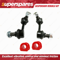 Front Sway Bar Link + Sway Mount Bushes kit for MITSUBISHI PAJERO NS NT NW NX