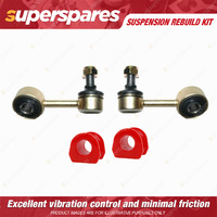 Front Sway Bar Link + 28mm Sway Mount Bushes for MITSUBISHI PAJERO NH NJ NK NL