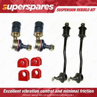 Front & Rear Sway Bar Link + Sway Mount Bushes kit for NISSAN TERRANO R20