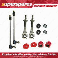 Front & Rear Sway Bar Link + Sway Mount Bushes kit for FORD TERRITORY SX SY AWD