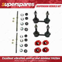 Front & Rear Sway Bar Link + Sway Mount Bushes Rebuild kit for FORD FAIRLANE AU
