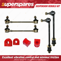 Front & Rear Sway Bar Link + Sway Mount Bushes kit for NISSAN PATHFINDER R50