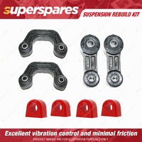 Front & Rear Sway Bar Link + Mount Bushes kit for SUBARU LEGACY LIBERTY BD BG