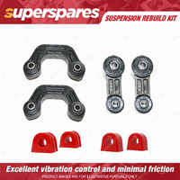 Front & Rear Sway Bar Link + 19mm Sway Mount Bushes kit for SUBARU IMPREZA GD GG
