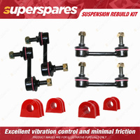 Front & Rear Sway Bar Link + Mount Bushes kit for SUBARU LEGACY LIBERTY BE BH