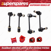 Front & Rear Sway Bar Link + Mount Bushes for TOYOTA PRADO GRJ KDJ KZJ RZJ 120