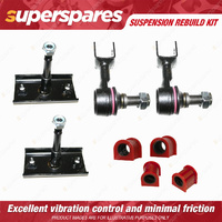 Front & Rear Sway Bar Link + Mount Bushes kit for TOYOTA LANDCRUISER 80 Series