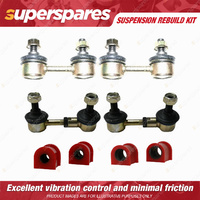Front & Rear Sway Bar Link + Mount Bushes kit for TOYOTA CELICA AT ST 180 Series