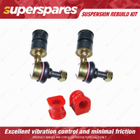 Front Sway Bar Link + 25mm Sway Mount Bushes kit for NISSAN PULSAR N15 1.6L