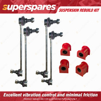 Front & Rear Sway Bar Link + Sway Mount Bushes kit for TOYOTA CAMRY ACV36 MCV36