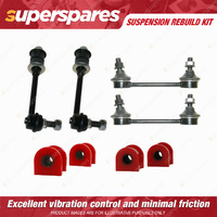 Front & Rear Sway Bar Link + Sway Mount Bushes kit for NISSAN PATROL GQ Y60