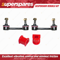 Rear Sway Bar link + 19mm Sway Mount Bushes Rebuild kit for TOYOTA RAV 4 ACA20R