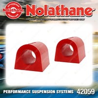 Nolathane Rear Sway bar mount bushing 21mm for Jaguar E Type Series 1 2 MK X