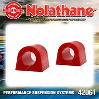 Nolathane Rear Sway bar mount bushing 20mm for Jaguar E Type Series 1 2 MK X